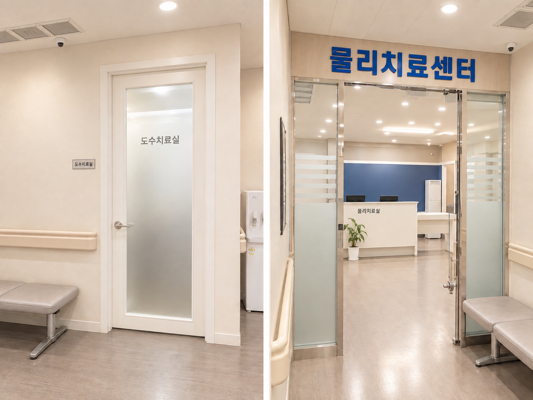 히어로병원 물리치료센터와 도수치료실